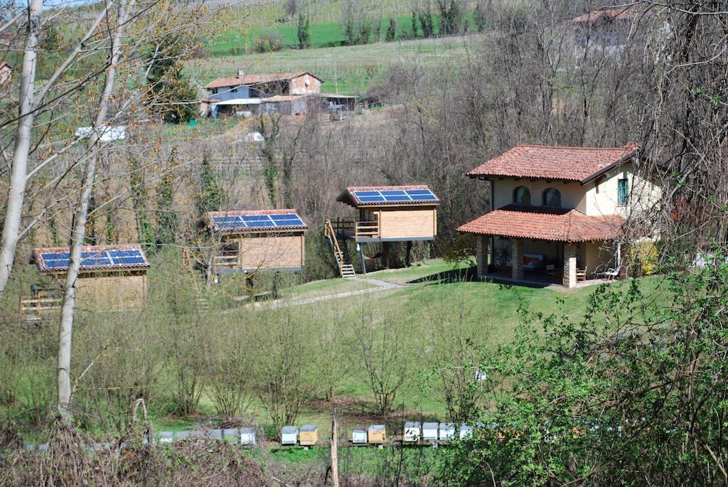 Ecolodge Langhe Cherasco Bagian luar foto