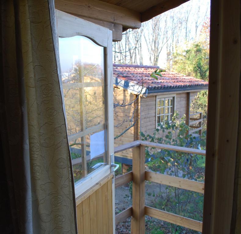 Ecolodge Langhe Cherasco Bagian luar foto