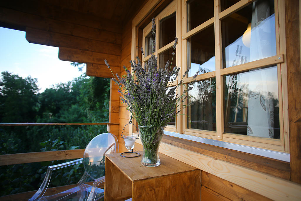 Ecolodge Langhe Cherasco Bagian luar foto